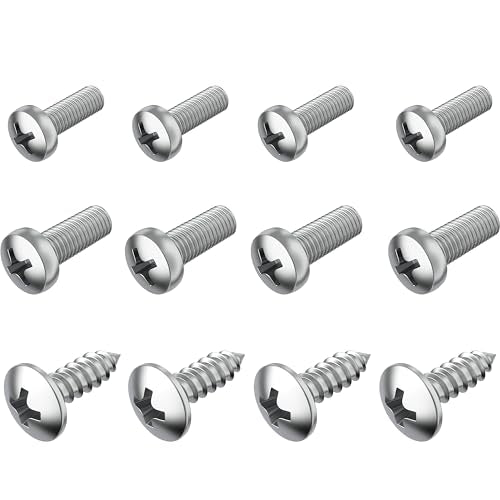 Prime Ave PA Stainless Steel License Plate Screws - Mercedes Benz