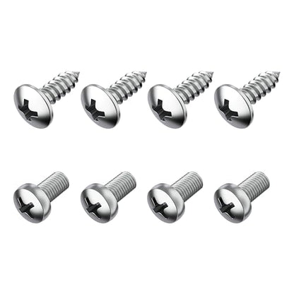 PA Stainless Steel License Plate Screws - Audi