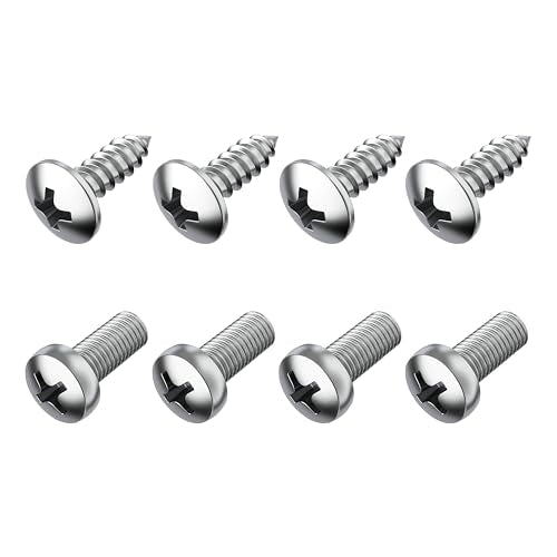 PA Stainless Steel License Plate Screws - Audi