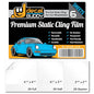 Prime Ave Windshield Sticker Decal Shield for Easy Application, Removable & Reuseable | No Residue Mess | Optical Clarity | 6 Sheets w/ 3 Pre-Cut Sizes