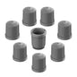 Prime Ave TPMS Tire Valve Caps (4-Pack) Alligator EHA Secure Air Pressure Gray Valve Stem Caps Compatible with Audi, BMW, Mercedes, Porsche, Tesla, VW & More (Made in Germany)