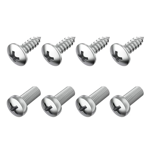 Prime Ave PA Stainless Steel License Plate Screws - Nissan & Inifiniti