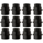 Prime Ave Black Wheel Nut Cap Covers for Chevrolet GMC Part# 15646250 (12 Pack)