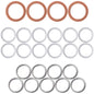 Prime Ave Differential & Transfer Case Crush Washer Gasket Kit Compatible with Toyota Lexus Scion Part# 90430-24003 + 12157-10010 + 90430-A0003