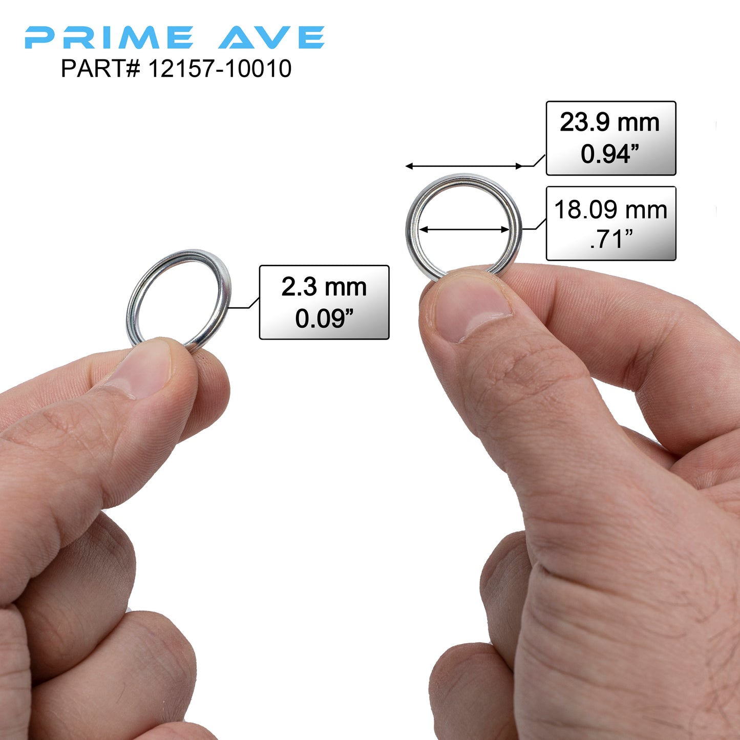 Prime Ave Differential & Transfer Case Crush Washer Gasket Kit Compatible with Toyota Lexus Scion Part# 90430-24003 + 12157-10010 + 90430-A0003