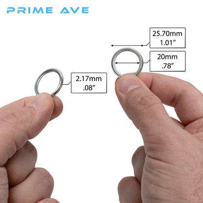 Prime Ave 20mm Engine Oil Drain Plug Crush Washer Gaskets Compatible/Replacement for Subaru Part# 11126AA000 (Pack of 15)